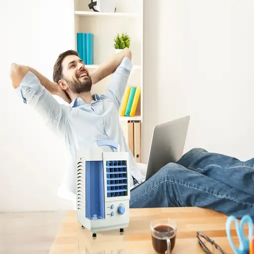 Climatizador evaporativo de muy bajo consumo y 3 velocidades