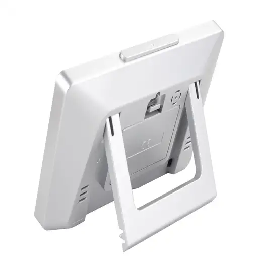 Estación meteorológica táctil con higrómetro y sensor exterior