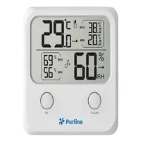 Estación meteorológica inalámbrica con indicador de temperatura y humedad Estación meteorológica inalámbrica con indicador de temperatura y humedad