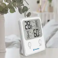 Estación meteorológica inalámbrica con indicador de temperatura y humedad Estación meteorológica inalámbrica con indicador de temperatura y humedad