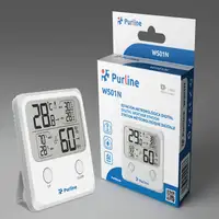 Estación meteorológica inalámbrica con indicador de temperatura y humedad Estación meteorológica inalámbrica con indicador de temperatura y humedad