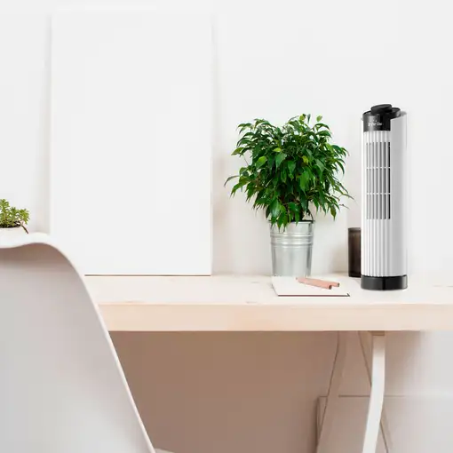 Ventilador de torre de sobremesa con 3 velocidades