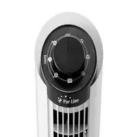 Ventilador de torre de sobremesa con 3 velocidades Ventilador de torre de sobremesa con 3 velocidades
