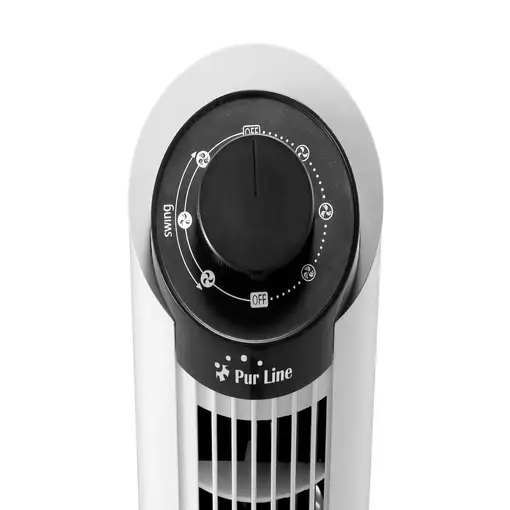 Ventilador de torre de sobremesa con 3 velocidades