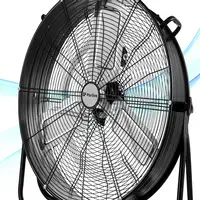 Ventilador Industrial de suelo 250W con aspas de aluminio Ventilador Industrial de suelo 250W con aspas de aluminio