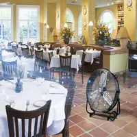 Ventilador Industrial de suelo 250W con aspas de aluminio Ventilador Industrial de suelo 250W con aspas de aluminio