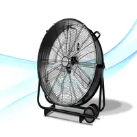 Ventilador Industrial de suelo 250W con aspas de aluminio Ventilador Industrial de suelo 250W con aspas de aluminio