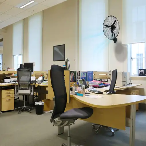 Ventilador Industrial de pared 230W con aspas de aluminio