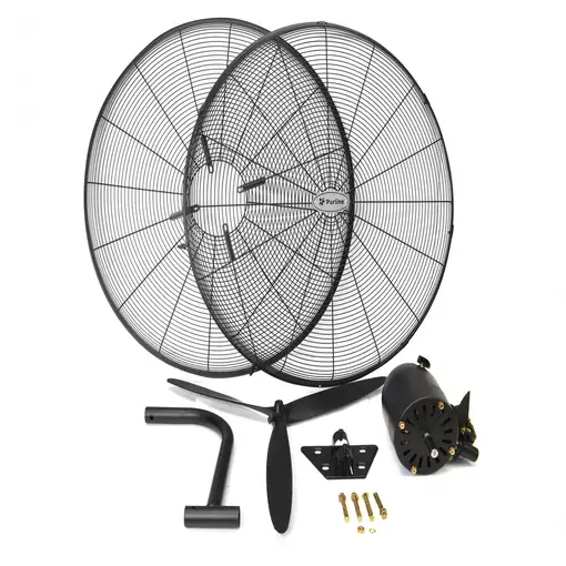 Ventilador Industrial de pared 230W con aspas de aluminio