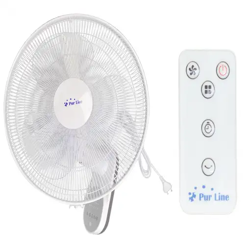 Ventilador de pared con temporizador y 3 velocidades