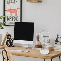 Ventilador de sobremesa con batería de litio recargable Ventilador de sobremesa con batería de litio recargable