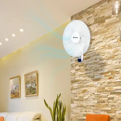 Ventilador de pared digital con mando