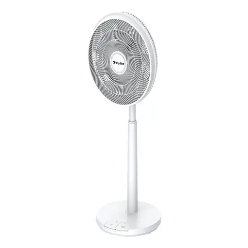 Ventilador de Pie DC con batería y 9 aspas