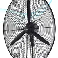 Ventilador Industrial de pie 230W con aspas de aluminio Ventilador Industrial de pie 230W con aspas de aluminio