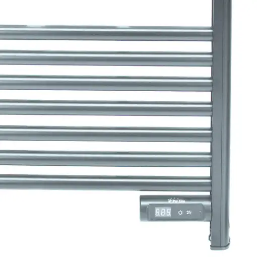 Toallero de aluminio 500 W con temporizador