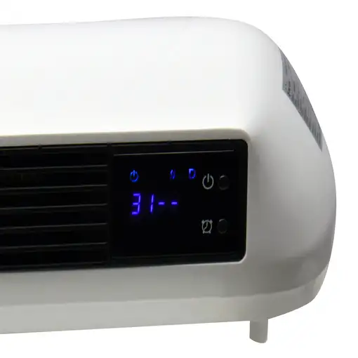 Calefactor Split ceramico de pared 2000 W con mando a distancia