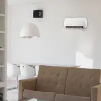 Calefactor Split ceramico de pared 2000 W con mando a distancia Calefactor Split ceramico de pared 2000 W con mando a distancia