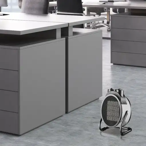 Calefactor Industrial en gris