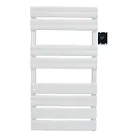 Toallero blanco con control inalámbrico 500W