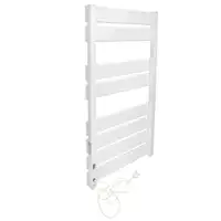 Toallero blanco con control inalámbrico 500W