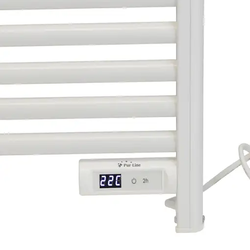 Toallero de aluminio 500 W con temporizador