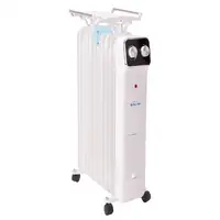 Radiador de aceite blanco de bajo consumo con recipiente para humidificación Radiador de aceite blanco de bajo consumo con recipiente para humidificación