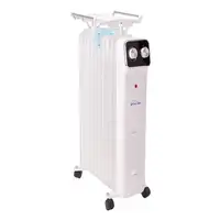 Radiador de aceite blanco de bajo consumo con recipiente para humidificación Radiador de aceite blanco de bajo consumo con recipiente para humidificación