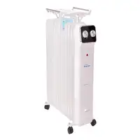 Radiador de aceite blanco de bajo consumo con recipiente para humidificación Radiador de aceite blanco de bajo consumo con recipiente para humidificación