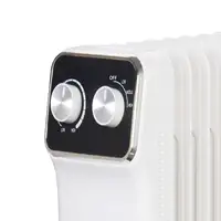 Radiador de aceite blanco de bajo consumo con recipiente para humidificación Radiador de aceite blanco de bajo consumo con recipiente para humidificación