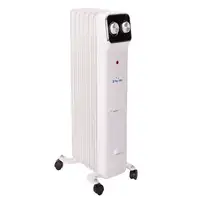 Radiador de aceite blanco de bajo consumo con recipiente para humidificación Radiador de aceite blanco de bajo consumo con recipiente para humidificación