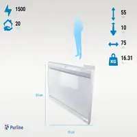 Emisor térmico bajo consumo con control WIFI Emisor térmico bajo consumo con control WIFI
