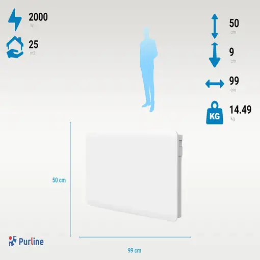 Emisor térmico de bajo consumo y control WIFI