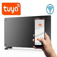 Radiador con panel de cristal y control WiFi por App