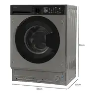 Cecotec 02766 lavadora Carga frontal 7 kg 1200 RPM Gris