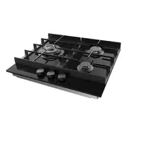 Cecotec Bolero Squad G 3400F Glass Black Negro Integrado 58 cm Encimera de gas 3