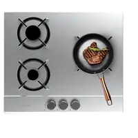 Cecotec Bolero Squad G 3200S Inox Acero inoxidable Integrado 58 cm Encimera de ga