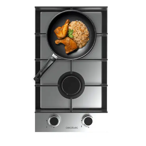 Cecotec Bolero Squad G 2400F Inox Acero inoxidable Integrado 29.3 cm Encimera de