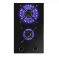 Cecotec Bolero Squad G 2400S Nano Glass Negro Integrado 29.3 cm Encimera de gas 2