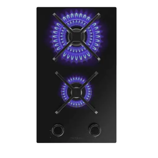 Cecotec Bolero Squad G 2400S Nano Glass Negro Integrado 29.3 cm Encimera de gas 2