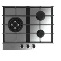 Cecotec Bolero Squad G 3400F Inox Acero inoxidable Integrado 58 cm Encimera de ga