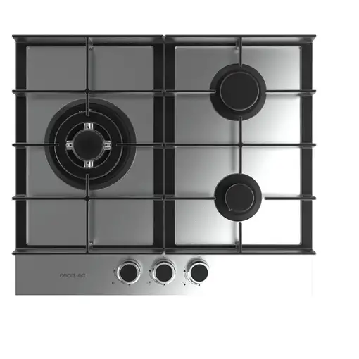 Cecotec Bolero Squad G 3400F Inox Acero inoxidable Integrado 58 cm Encimera de ga