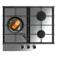 Cecotec Bolero Squad G 3400F Inox Acero inoxidable Integrado 58 cm Encimera de ga