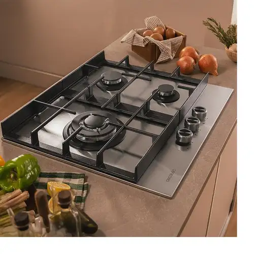 Cecotec Bolero Squad G 3400F Inox Acero inoxidable Integrado 58 cm Encimera de ga