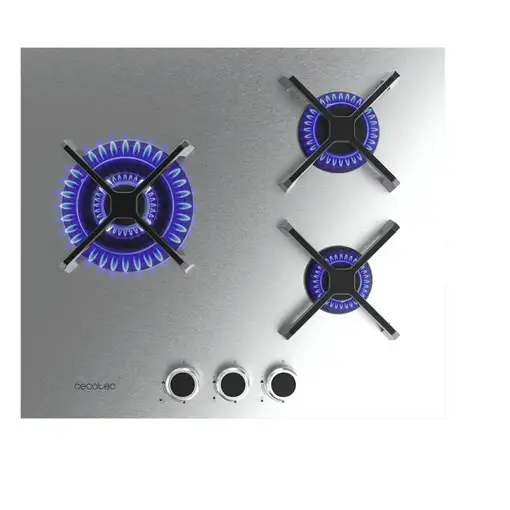 Cecotec Bolero Squad G 3400S Inox Acero inoxidable Integrado 58 cm Encimera de ga