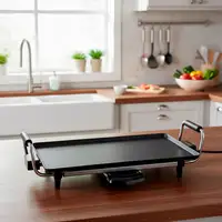 Plancha Teppanyaki Portátil 2000W 43x23cm Negro ATENA MELCHIONI FAMILY