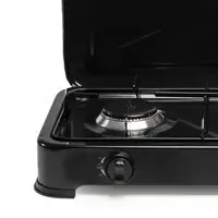 Hornillo de Gas 2 Quemadores Portátil Negro MINERVA NEW 2 MELCHIONI FAMILY Hornillo de Gas 2 Quemadores Portátil Negro MINERVA NEW 2 MELCHIONI FAMILY