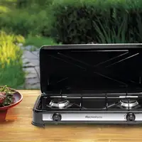 Hornillo de Gas 2 Quemadores Portátil Negro MINERVA NEW 2 MELCHIONI FAMILY Hornillo de Gas 2 Quemadores Portátil Negro MINERVA NEW 2 MELCHIONI FAMILY