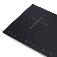 Placa Inducción Portátil 2 Fuegos 3300W Negro OBLIVION 2 MELCHIONI FAMILY