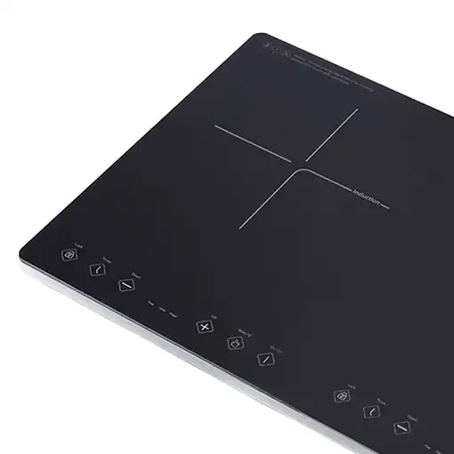 Placa Inducción Portátil 2 Fuegos 3300W Negro OBLIVION 2 MELCHIONI FAMILY