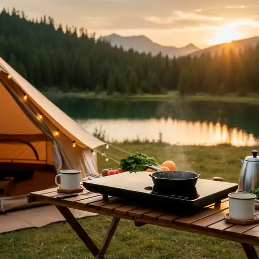 Placa Inducción Portátil 2 Fuegos 3300W Negro OBLIVION 2 MELCHIONI FAMILY